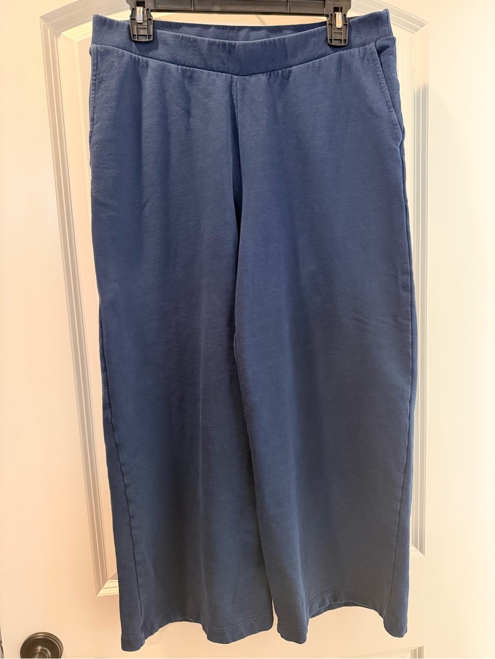 Pure J. Jill Wide Leg Pants in Navy Blue Small - Like New